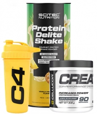 PROMO STACK SCITEC Protein Deite + Creatine + Shaker